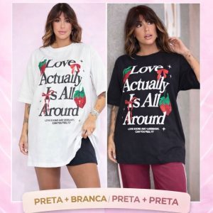 Combo Camisetão Love Actually