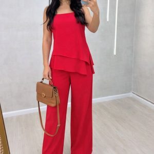 Conjunto Amanda Vermelho