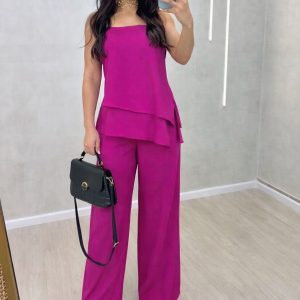 Conjunto Amanda Fúcsia