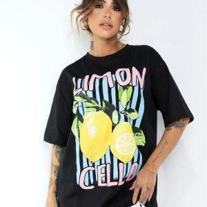 Camisetão Limon Cello Preto