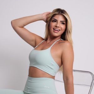 Cropped Helena Verde Menta