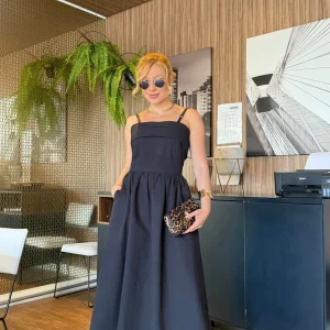 Vestido Adelia Preto