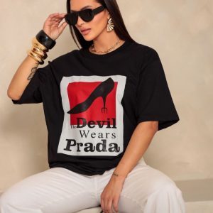 Camiseta The Devil Wears Prada Preta