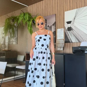 Vestido Adelia Poá