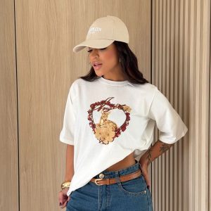 Camiseta Bambi Angel Offwhite