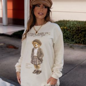 Moletom Over Vintage Offwhite