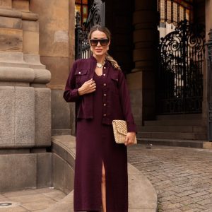 Conjunto Serena Burgundy