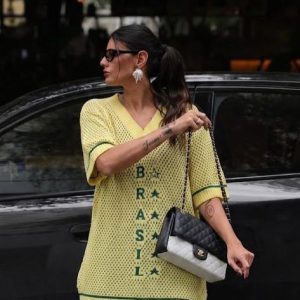 Blusa Brasil Star Amarela