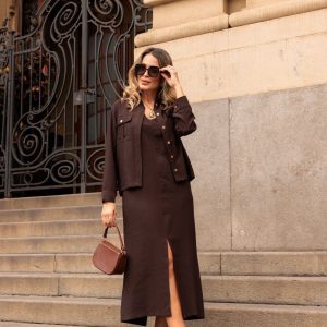 Conjunto Serena Chocolate