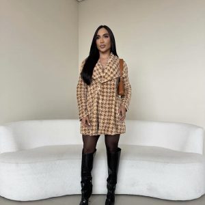 Casaco Mavie Caramelo