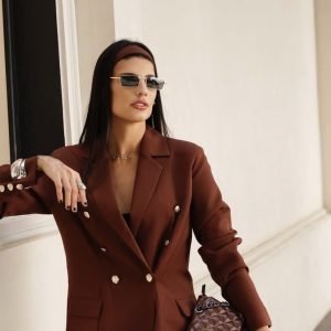Blazer Monalisa Marrom