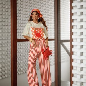 Conjunto Siri Laranja