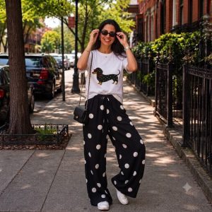 Conjunto Salsinha Poá Preto