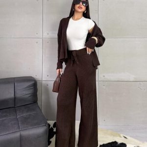 Conjunto Mariana Marrom Café