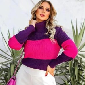 Tricô Penélope Roxo