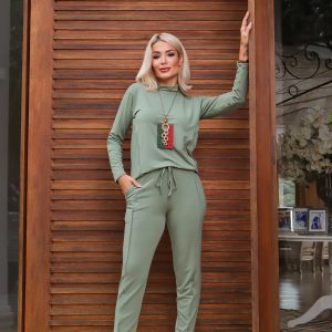 Conjunto Louise Verde Salsa