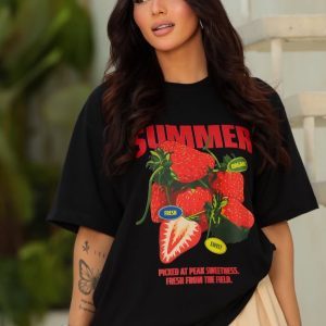 Camiseta Summer Preta