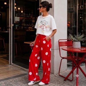Conjunto Mickey Manuscrito Poá