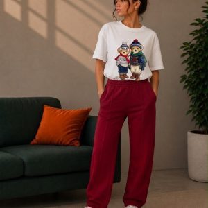 Conjunto Duo Bear Marsala