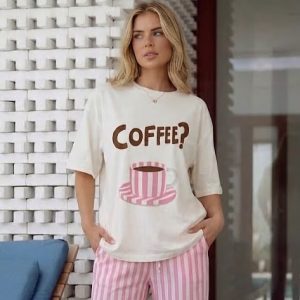 Camiseta Coffe Offwhite