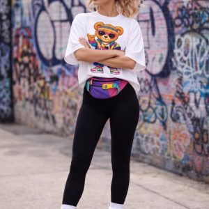 Camiseta Over Ursinho 80'S