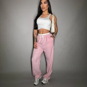 Calça Laila Rosa + Top(brinde)