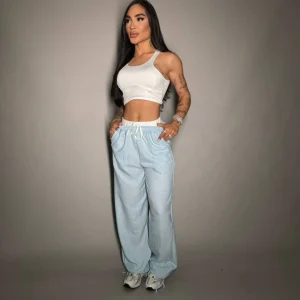 Calça Laila Azul + Top(brinde)