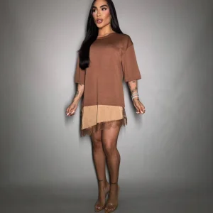 Camisão Helen Marrom