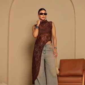 Blusa Maria Marrom